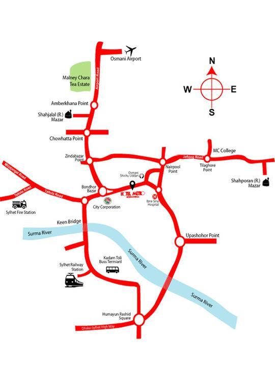 Hotel Metro International Srihotto Zewnętrze zdjęcie